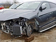 Битый внедорожник Lamborghini Urus продают за 7,5 млн рублей