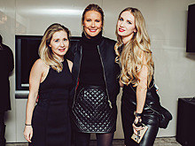 Елена Летучая и Алена Шишкова на вечеринке Cosmopolitan Grey Party