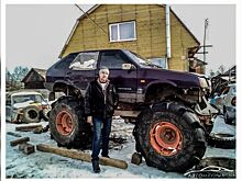 На Авито продается вездеход из ВАЗ-2109 и УАЗа за 200 тыс. руб