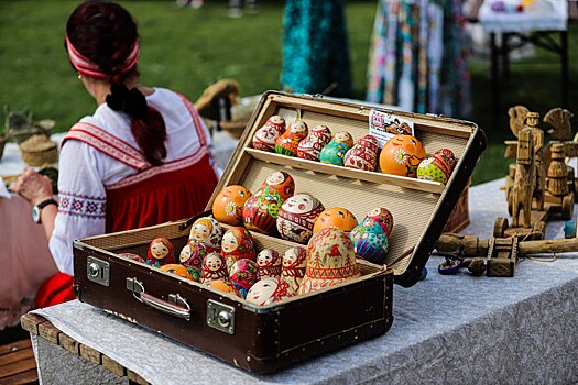 В музее-заповеднике «Коломенское» прошел фестиваль славянского искусства «Русское поле»