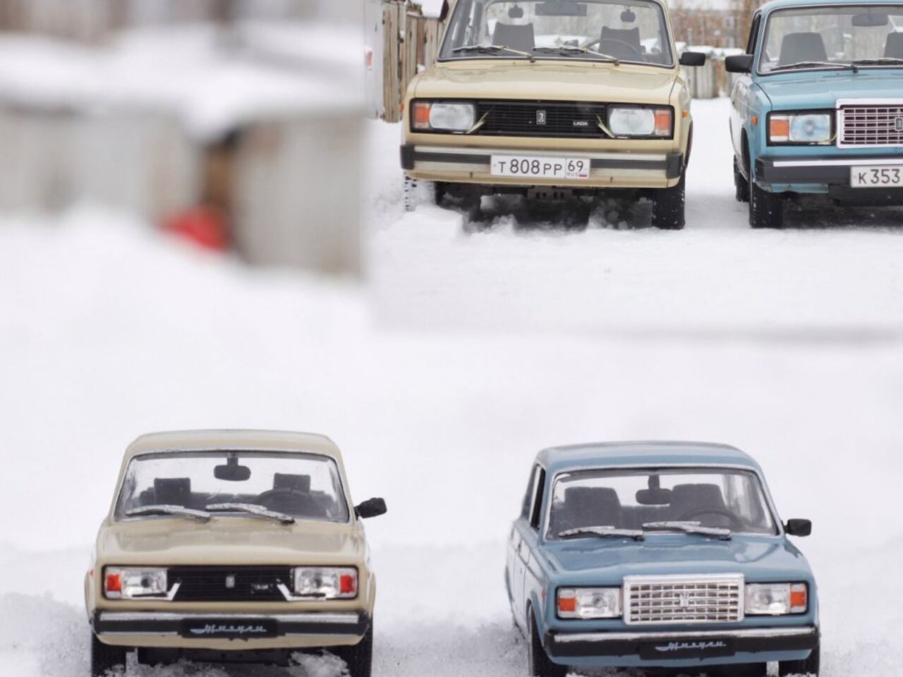 Внешние отличия