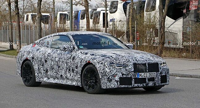 Фотошпионы подтвердили наличие «механики» в будущей BMW M4