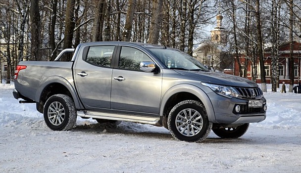 Тест-драйв пикапа Mitsubishi L200