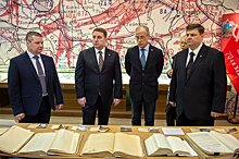 В Подольске с Днем защитника Отечества поздравили работников Центрального архива Минобороны РФ