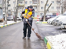 Лучший дворник Нижнего Новгорода работает в Ленинском районе