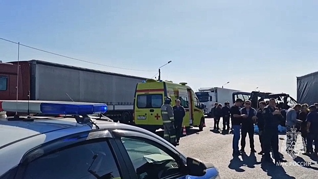 Появились кадры с ДТП с 16 пострадавшими в Кстовском районе