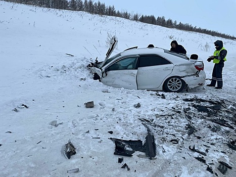 Два человека погибли в Кизильском районе после встречного столкновения
