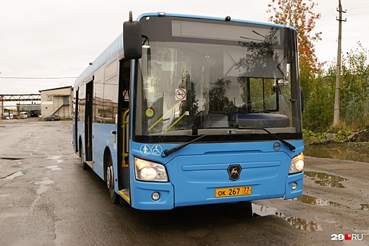 Старые или всё-таки новые? Смотрим автобусы, которые Москва подарила Архангельску