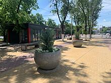 Законные ларьки оборудовали возле парка им. города Плевен в Ростове