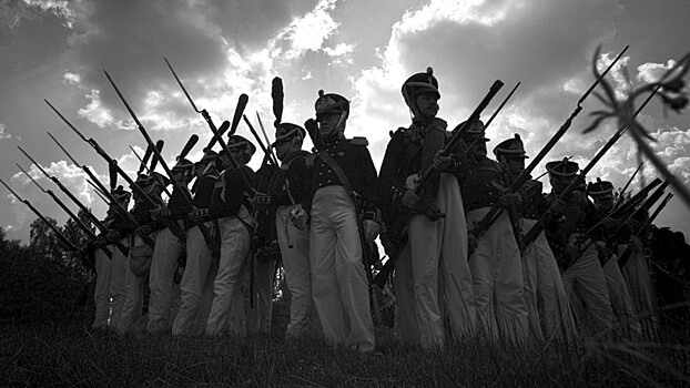 Фотографии реконструкторов Наполеоновских войн