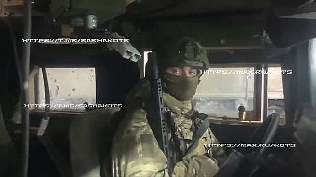 Российские морпехи на угнанных «Хамви» ворвались в тылы ВСУ и ушли с трофеем