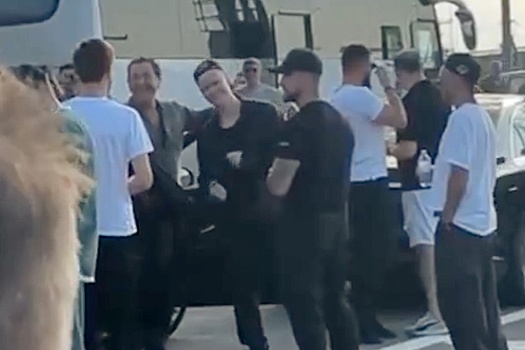 Shaman и Лепс спели в пробке на Крымском мосту, их сняли на видео