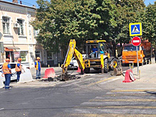 Движение по улице Седина в Краснодаре ограничили из-за ремонта коллектора