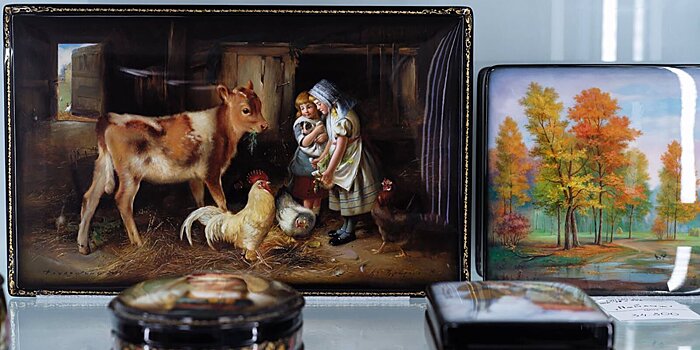Самое большое панно в истории федоскинской лаковой миниатюры представят на фестивале «Русское поле»