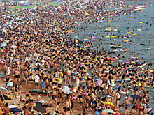 Подсчитана плотность отдыхающих на пляжах городов-милионников