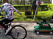 Велопробег прошел без возрастных ограничений: самому маленькому участнику едва исполнился год