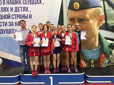 Сборная Выселковского района взяла первое место в зональном этапе краевых соревнований по самбо