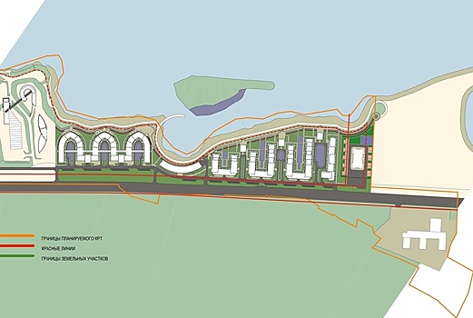 ЖК с подземными парковками хотят построить на берегу Гребного канала