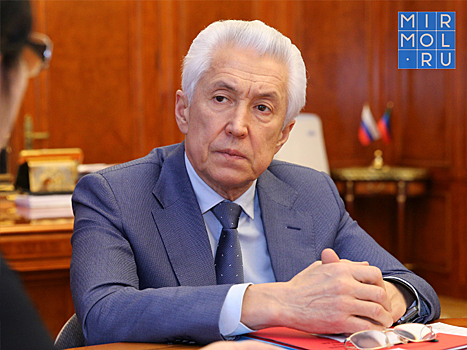Владимир Васильев выступил в Народном Собрании Дагестана