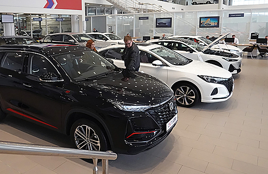 В России наблюдается снижение спроса на китайские автомобили