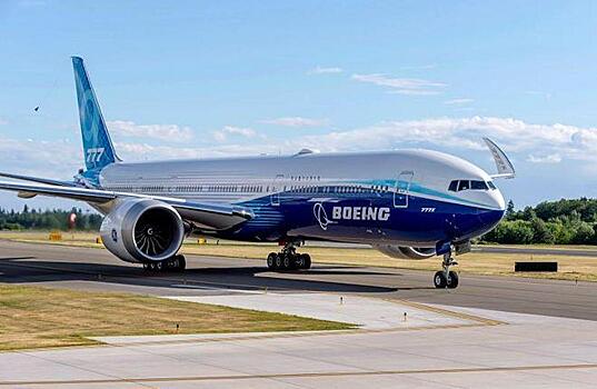 Первые поставки самолетов Boeing 777-9 отложены до 2025 года