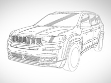 Появились изображения возрожденного Jeep Grand Wagoneer