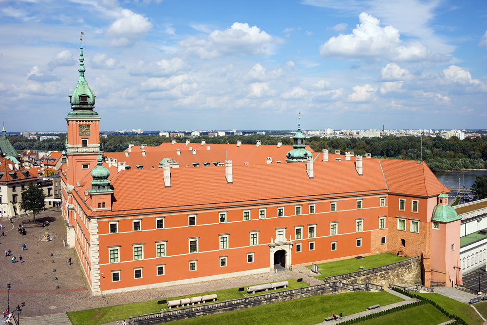 Королевский дворец, Варшава, Польша, Европа