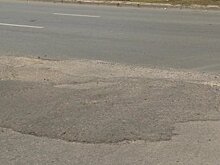 У подъезда к дому № 134 на проспекте Строителей заделали ямы