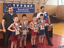 Борцы электрогорского «Вымпела» взяли пять медалей на соревнованиях в Ногинске