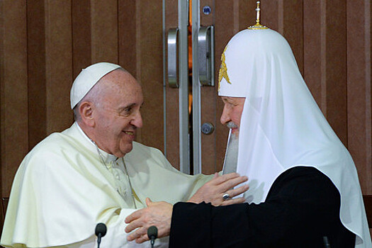 Папа Римский Франциск подтвердил намерение провести встречу с Патриархом Кириллом