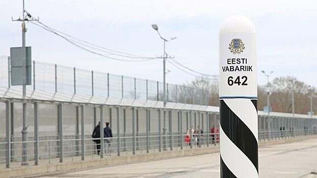 Время ожидания для пересечения границы с Эстонией достигло 30 часов