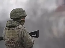 Военный ВС РФ в сумерках обнаружил диверсантов ВСУ и устроил засаду