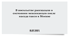 В посольстве рассказали о состоянии мексиканцев после наезда такси в Москве