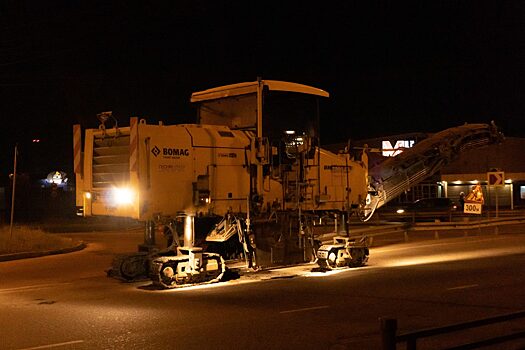 В Иркутске продолжается ремонт улицы Трактовой