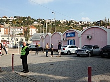 Первая бесплатная парковка для такси открылась в Севастополе