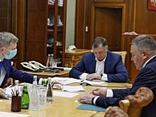 Марат Хуснуллин провёл рабочую встречу с губернатором Вологодской области Олегом Кувшинниковым