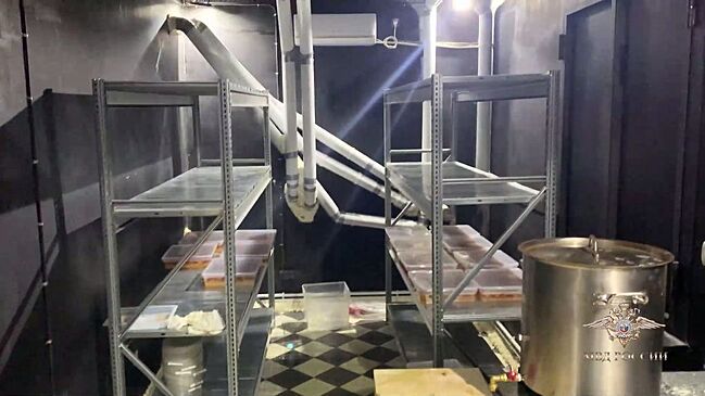 В Калужской области раскрыли нарколабораторию с системой видеонаблюдения