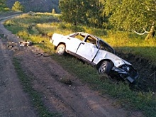 В Башкортостане опрокинулся ВАЗ-2107, один человек погиб и двое пострадали