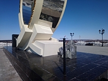 Въездную стелу «Салехард» умудрились обокрасть