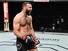 Роман Долидзе задушил Джека Херманссона во втором раунде турнира UFC on ESPN 42