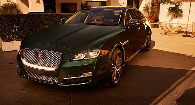 Появились первые изображения электрического Jaguar XJ