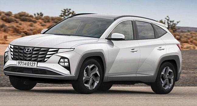 Показан рендер нового Hyundai Tucson 2021 года