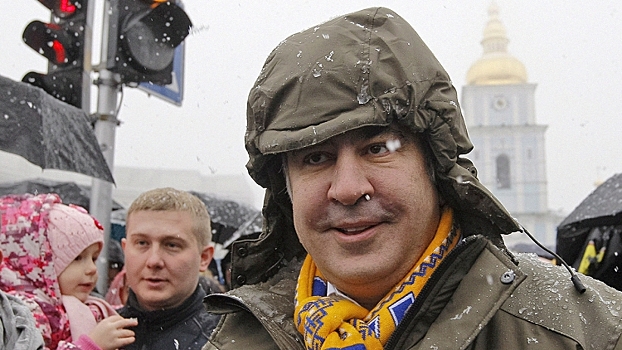 «Киев, вставай!»: Саакашвили проводит "марш за импичмент"