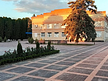 В Кавказском районе Краснодара благоустроили площадь у поселкового дома культуры