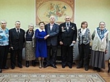 ЗАГС Зеленограда поздравил семейные пары из района Старое Крюково