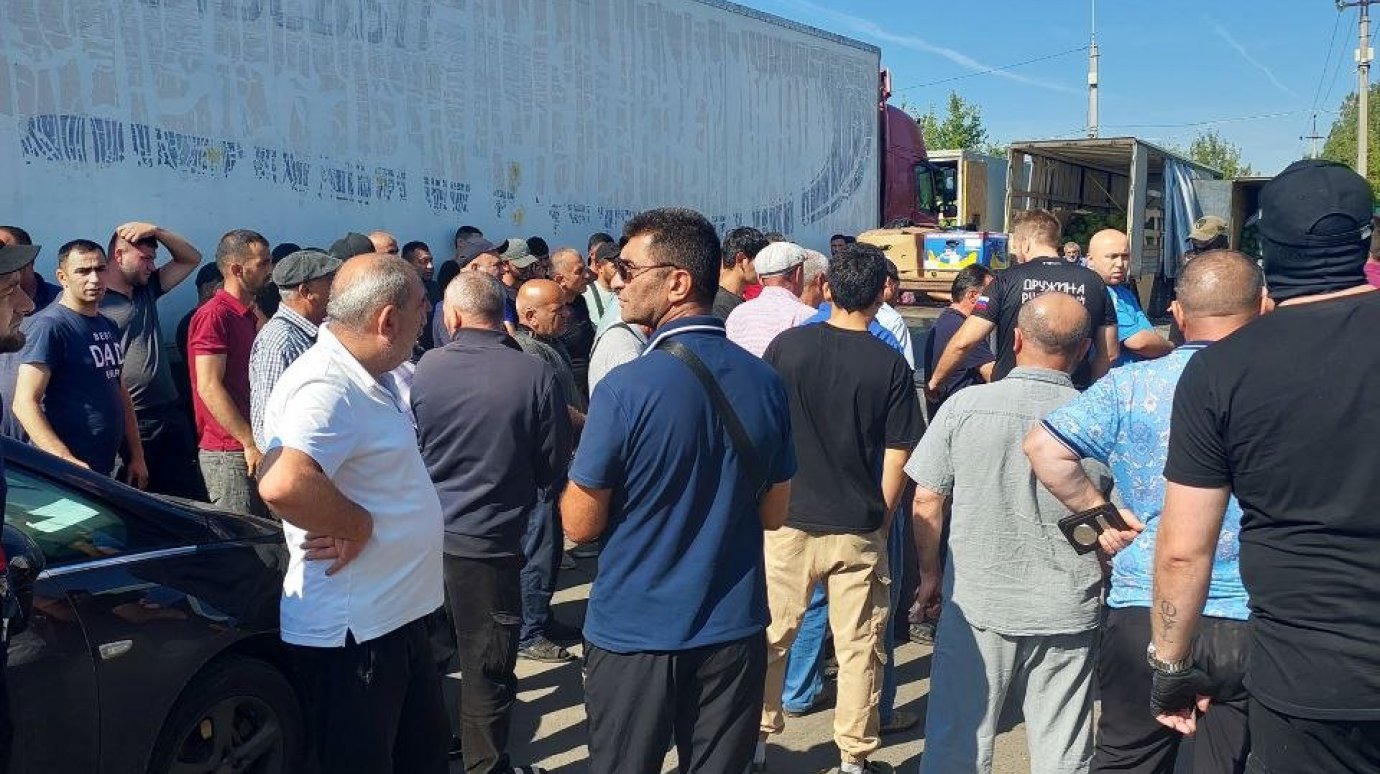 В Пензе силовики наведались в место скопления мигрантов