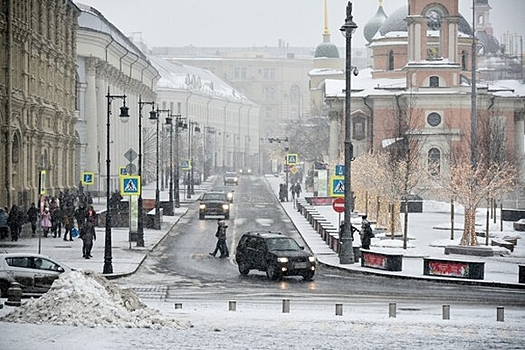Желтый уровень погодной опасности продлен в Москве