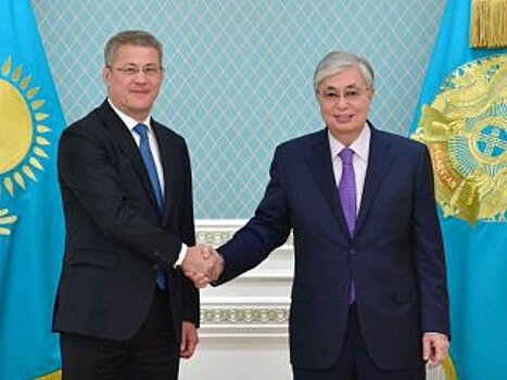 Радий Хабиров сообщил о встрече с президентом Казахстана