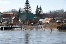 Уровень воды в реке Тобол у Кургана снизился на 13 см за сутки