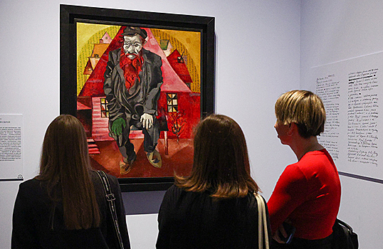 Выставка Марка Шагала в Пушкинском музее вызвала ажиотаж